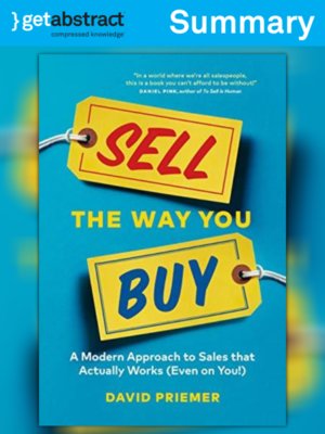 cover image of Sell the Way You Buy (Summary)